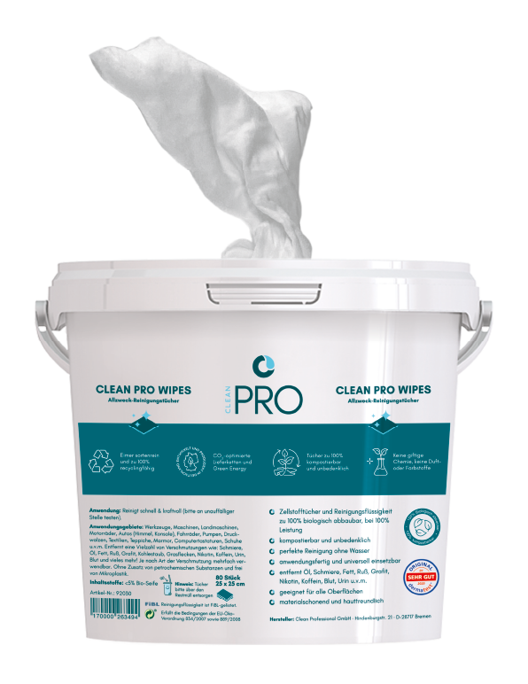80 Stück Profi-Wipes, 25 cm x 25 cm